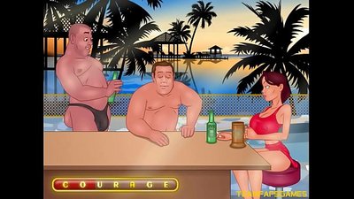 krypande medicinbaby på bdsm-resorten